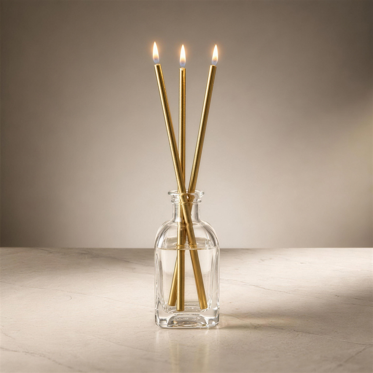 Kit Felicity™ - Candele a olio in acciaio