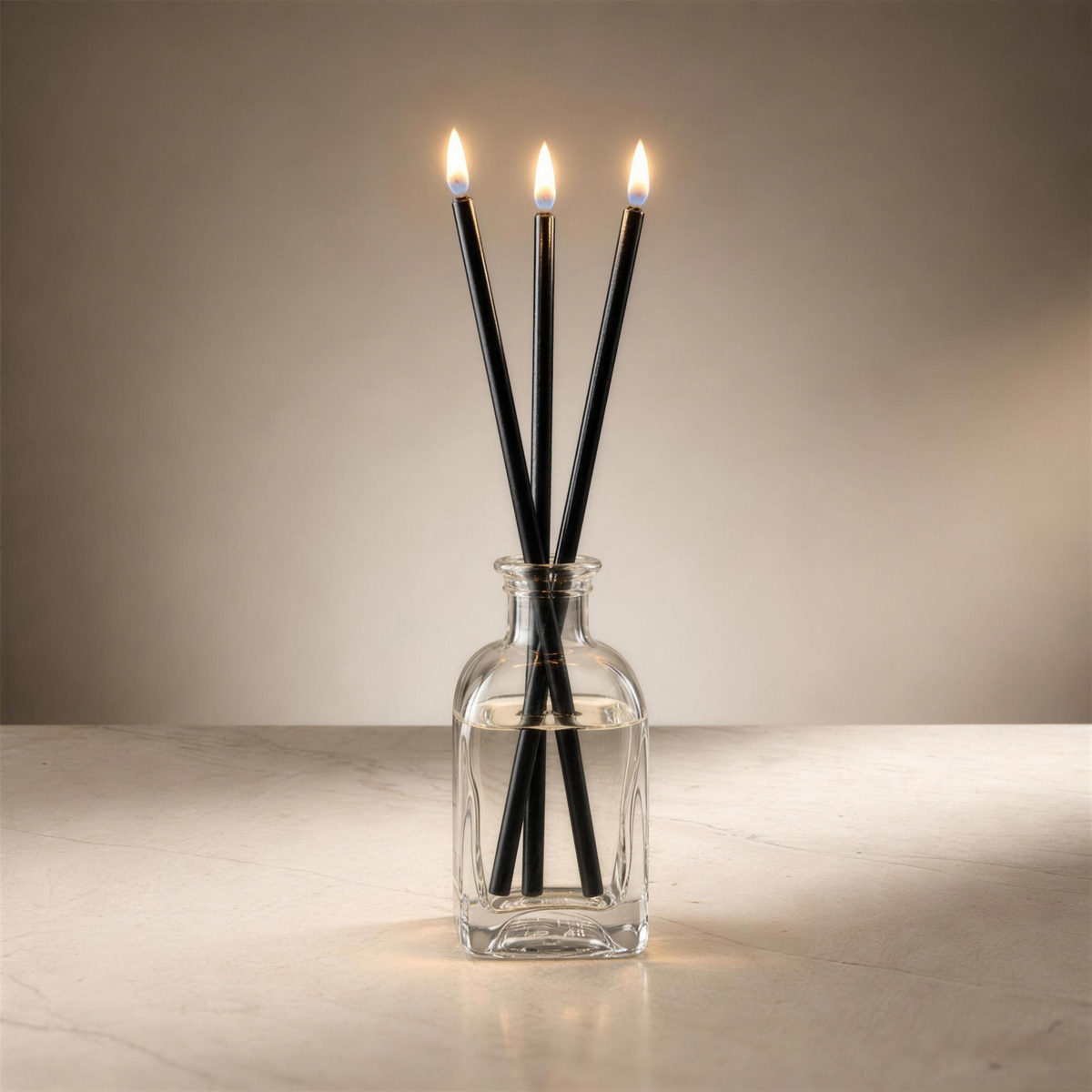 Kit Felicity™ - Candele a olio in acciaio